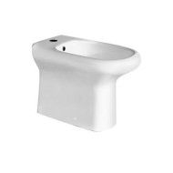 Bidet adossé au mur un trou COMPACT 51x37x40cm PROTEK  Rak Ceramics