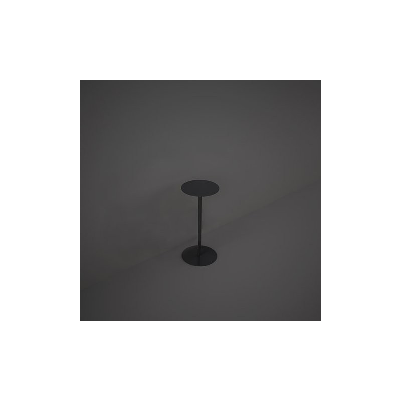 TAVOLO ROTONDO LATERALE 63 CM DES NERO  Rak Ceramics