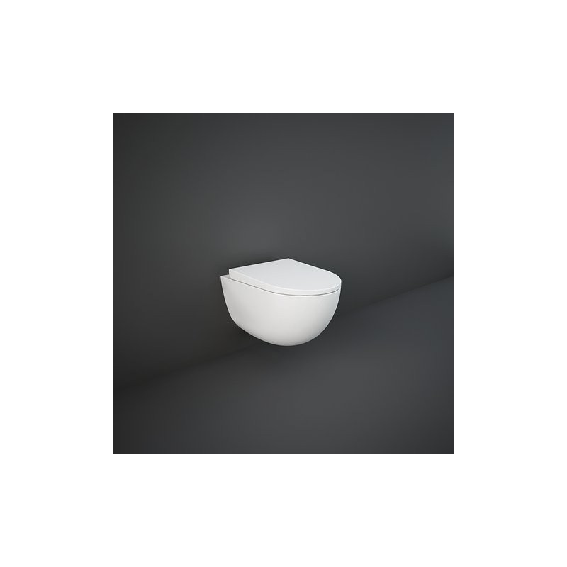 HÄNGENDES WC RIMLESS DES 52x38x30cm  Rak Ceramics