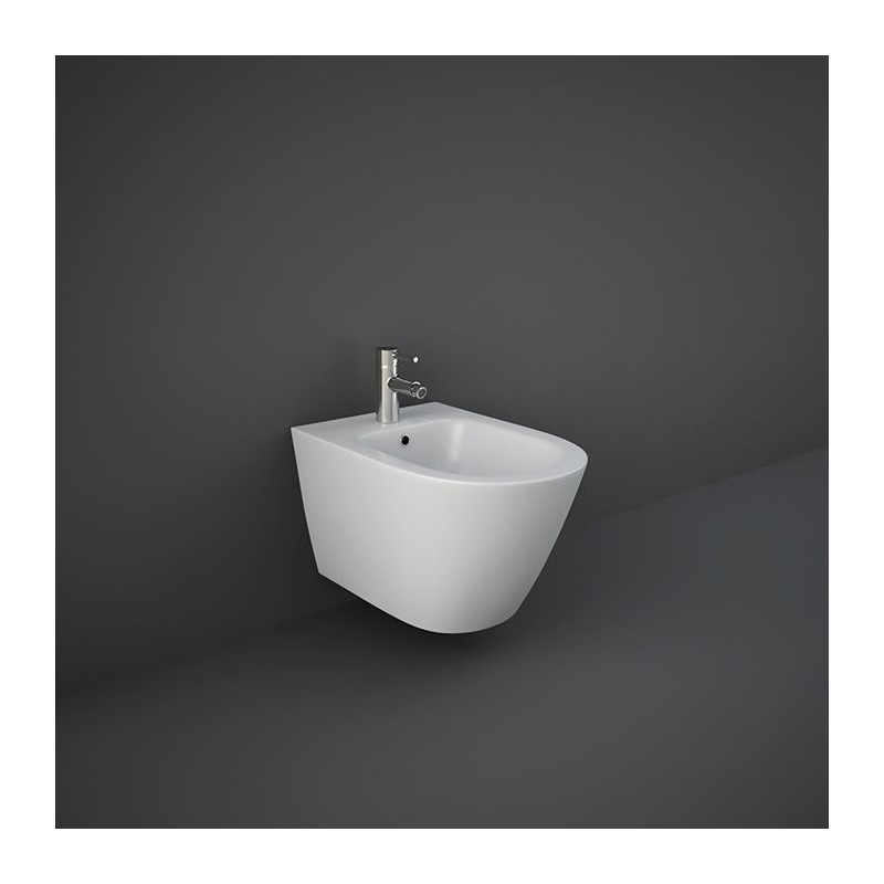 Bidet sospeso monoforo Bianco Opaco 52x36x32 cm  FEELING  Rak Ceramics