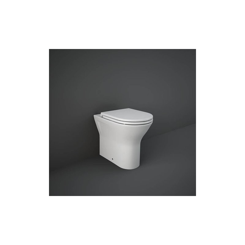 WC suspendu RIMLESS blanc mat 52x36x32 cm + COUVERCLE WC FEELING   Rak Ceramics