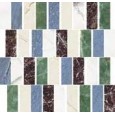 MARMOREA INTENSA Mosaico MIX 2,9X7,5 Levigato Rettificato - Ceramica Fioranese 0M5MS3L FIORANESE CERAMICHE - 1