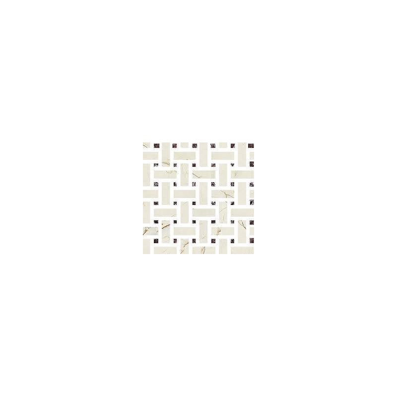 MARMOREA INTENSA VENATO CARAMEL Mosaico Weave - Ceramica Fioranese M52MS2L FIORANESE CERAMICHE - 1