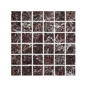 MARMOREA INTENSA Mosaico ROSSO LEVANTO 5X5 Levigato Rettificato - Ceramica Fioranese M54MS5L FIORANESE CERAMICHE - 1