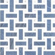 MARMOREA INTENSA AZUL BAHIA Mosaico Weave - Ceramica Fioranese M56MS2L FIORANESE CERAMICHE - 1