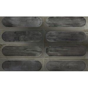 BLAZE  DECOR 10X30 GREY MATT  - Iris Ceramica 754726 IRIS CERAMICA - 1