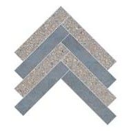 MATCH UP 48x24 DECORO ZIG ZAG EARL GREY BLURBERRY COMFORT 10MM  - Cerim 772838 FLORIM CONTEMPORARY DESIGN - 1