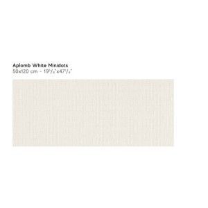Aplomb White Minidots 50x120 - Atlas Concorde A6E3 CERAMICHE ATLAS CONCORDE - 1