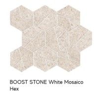 BOOST STONE White Mosaique Hex 25,28,5    - Atlas Concorde A67I CERAMICHE ATLAS CONCORDE - 1