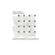 CAVE PIETRASANTA INTRECCIO LUCIDO MOSAICO 30X30 - Saime Ceramiche  7688055 SAIME CERAMICHE - 1