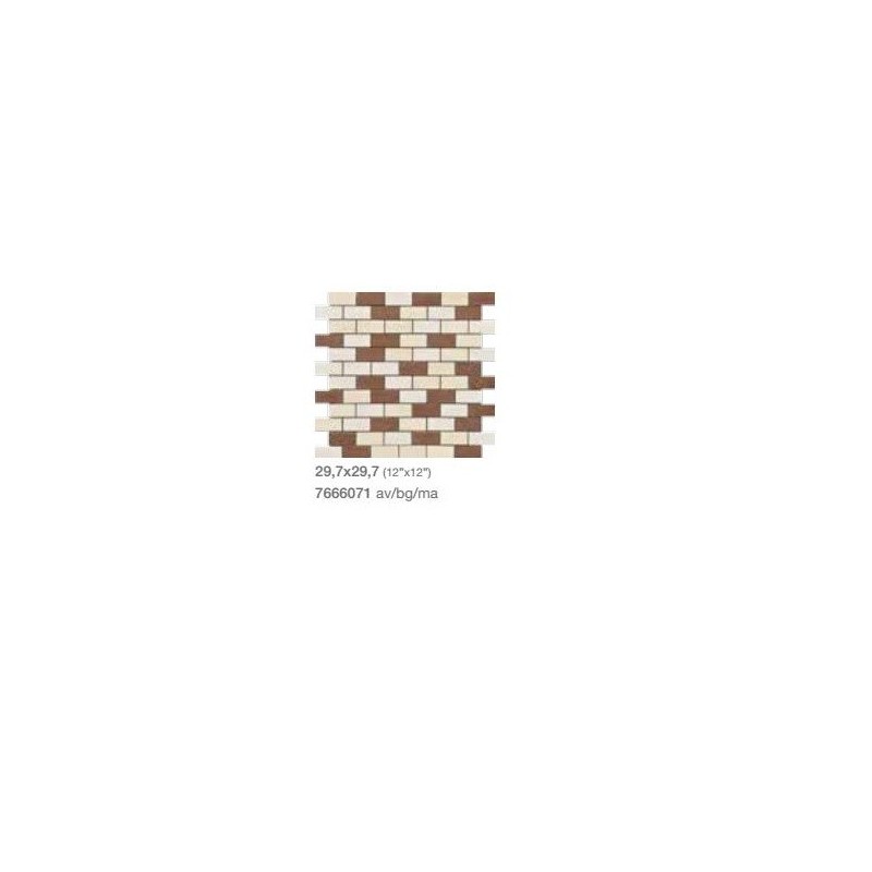 KALEIDO AV/BG/MA BRICK  30X30 - Saime Ceramiche  7666071 SAIME CERAMICHE - 1