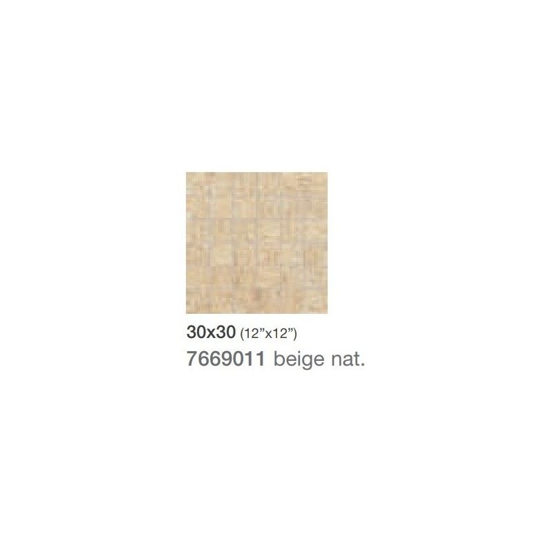 LUSERNA BEIGE NAT MOSAICO 30X30 - Saime Ceramiche  7669011 SAIME CERAMICHE - 1