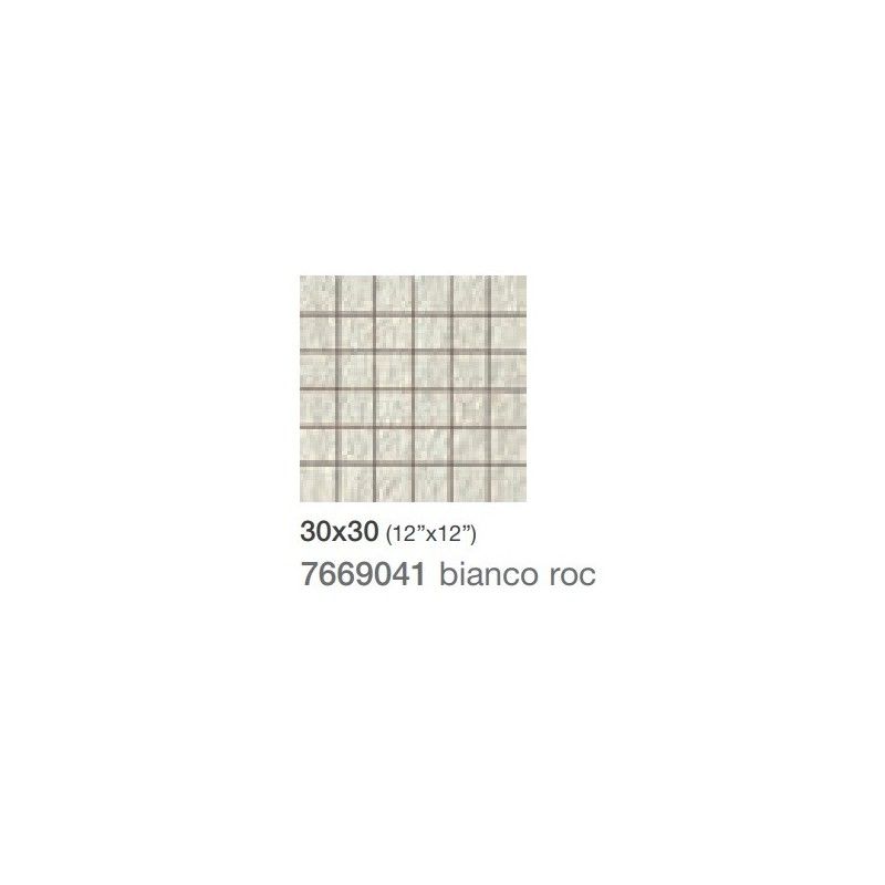LUSERNA BIANCO ROC MOSAIQUE 30X30 - Saime Ceramiche  7669041 SAIME CERAMICHE - 1