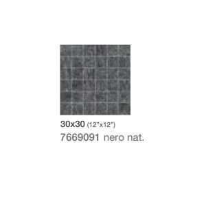 LUSERNA NERO NAT MOSAICO 30X30 - Saime Ceramiche  7669091 SAIME CERAMICHE - 1