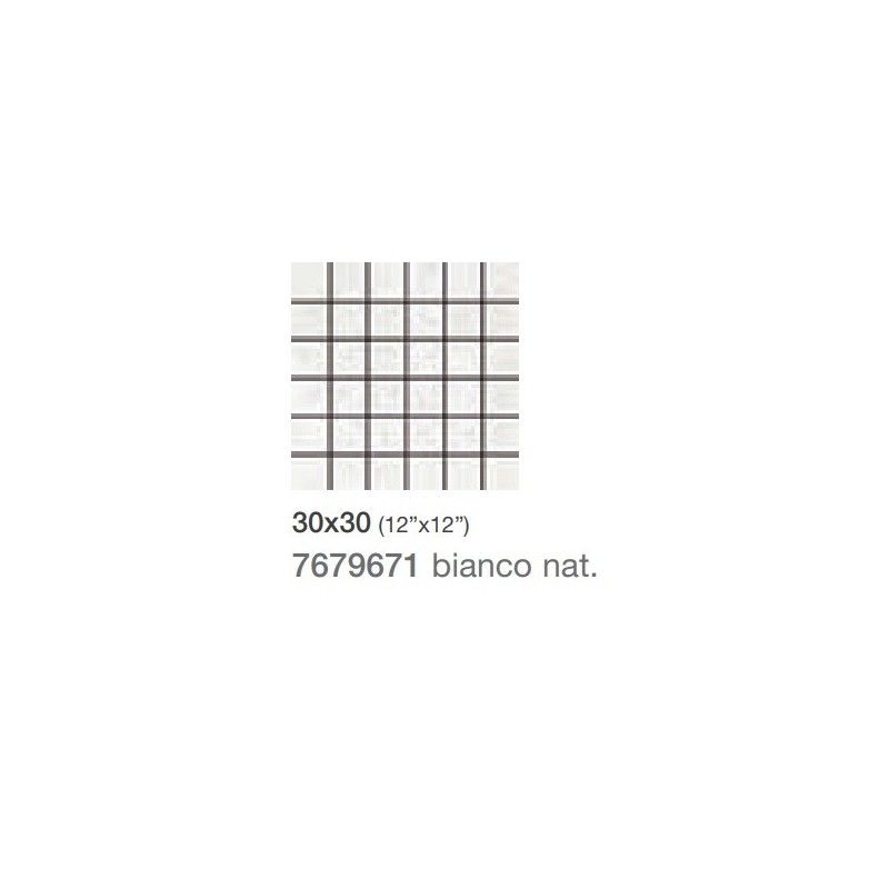 NEUTRA BIANCO MOSAICO 30X30 - Saime Ceramiche  7679671 SAIME CERAMICHE - 1