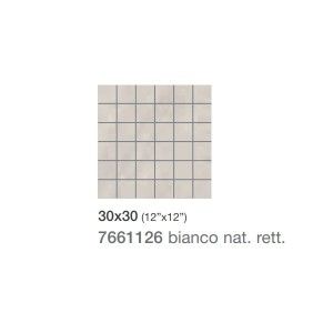 TITANO BIANCO NAT MOSAICO 30X30 - Saime Ceramiche  7661126 SAIME CERAMICHE - 1
