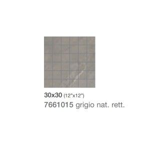 TITANO GRIGIO NAT MOSAICO 30X30 - Saime Ceramiche  7661015 SAIME CERAMICHE - 1