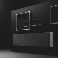 Ti QOS  Termoarredo 38,6 X 183  int.  45,8(cm) Antrax TQOS183010 ANTRAX - 1