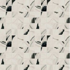 THE ROOM Bianco 30x30 Mosaico Naturale Liscio Opaco - Ceramica d'Imola MK.PAN WH6 30 CERAMICA D'IMOLA - 1