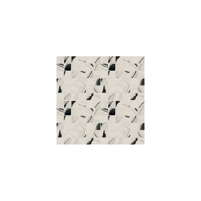 THE ROOM Bianco 30x30 Mosaico Naturale Liscio Opaco - Ceramica d'Imola MK.PAN WH6 30 CERAMICA D'IMOLA - 1