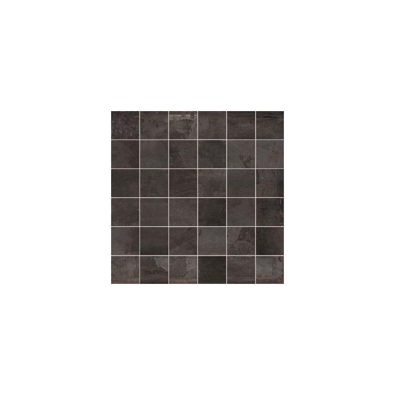 TUBE Nero 30x30 Mosaico Naturale Liscio Opaco - Ceramica d'Imola MK.TUBE 30N CERAMICA D'IMOLA - 1