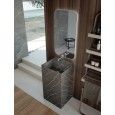 Lavabo Monolite Lime 0 50cm Pulpis scuro - AZZURRA  Arredobagno AZZURRA GROUP - 1