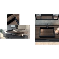 Armoire de toilette Composition LIME 1.0 210cm Noce Savoia - AZZURRA  Arredobagno AZZURRA GROUP - 1