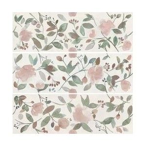 3D NOW 25X76cm BIANCO DECORO WATEFLOWER - Ragno R9NA RAGNO  - 1