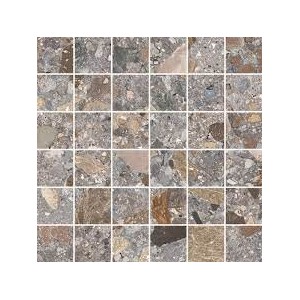 NORR RR 09 NAT MOSAICO 36T 30X30 GRIGIO SCURO MULTICOLOR - Mirage  BAM7 MIRAGE - 1
