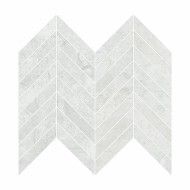 RIVER WHITE Mosaik CHEVRON Glaenzend Rektifiziert 26x32,5 - REFIN  OH15 REFIN - 1