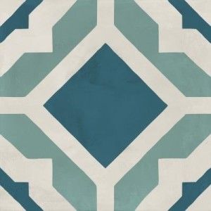 TERRA.ART GEOMETRICO OCEANO/CIELO 20x20 -Marca Corona  I382 CERAMICHE MARCA CORONA  - 1