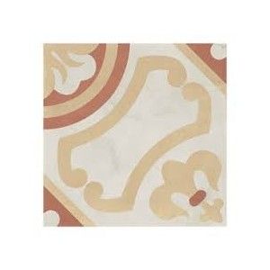 TERRA.ART GIGLIO TRAMONTO/CREMA 20x20 -Marca Corona  I400 CERAMICHE MARCA CORONA  - 1