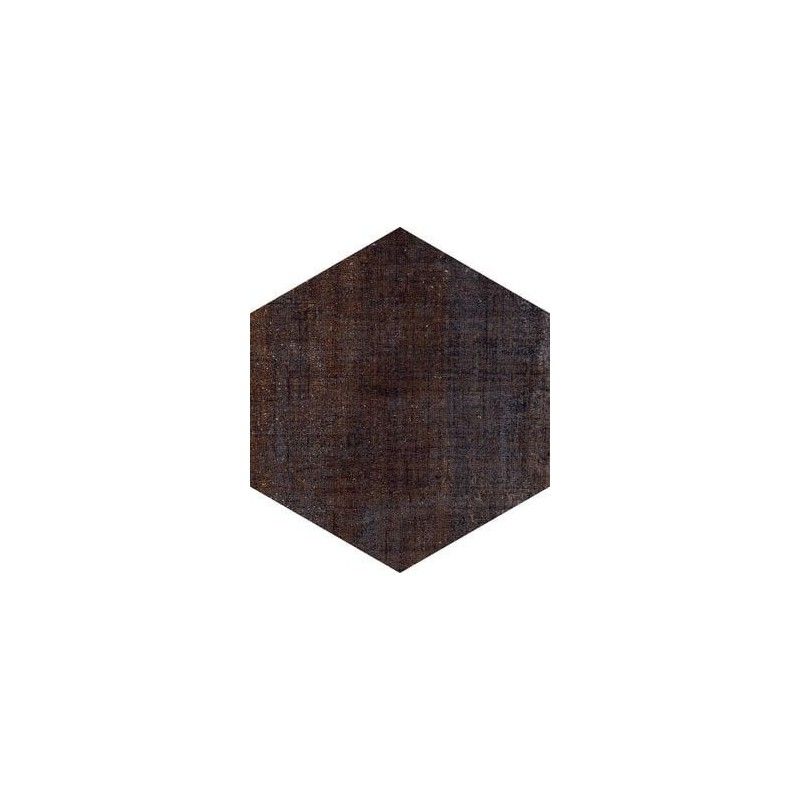 TEXTILE DARK Hexagon  25x21,6 -Marca Corona  D568 CERAMICHE MARCA CORONA  - 1