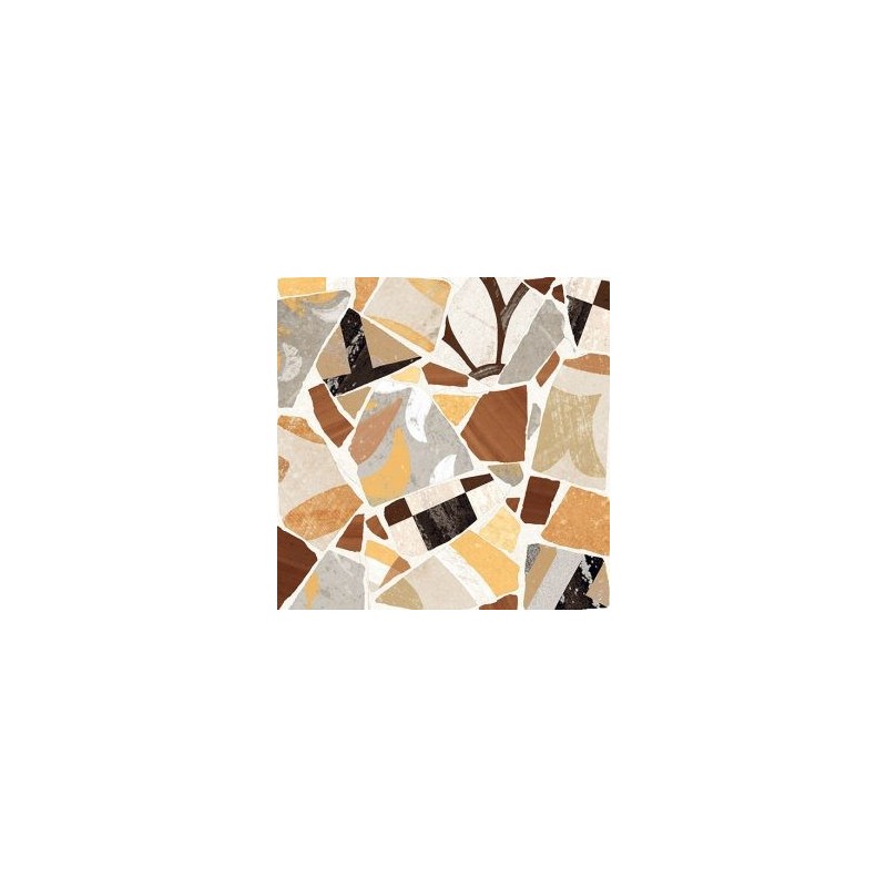 CEMENTINE COCCI OCRA   20X20 FIORANESE CERAMICHE - 1