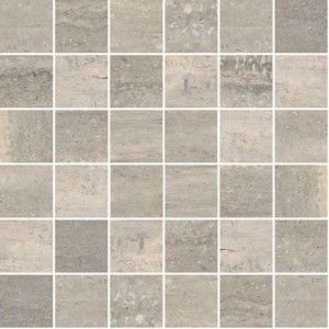 MYSTONE TRAVERTINO SILVER MOSAICO 30X30 cm - Marazzi M9P0