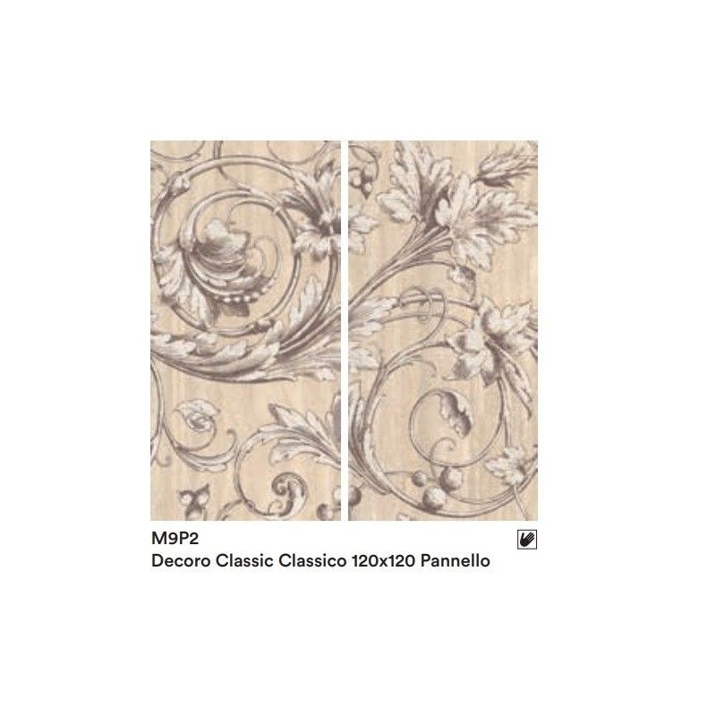 MYSTONE TRAVERTINO CLASSICO PANNELLO 3F CLASSIC 120X120 cm - Marazzi M9P2