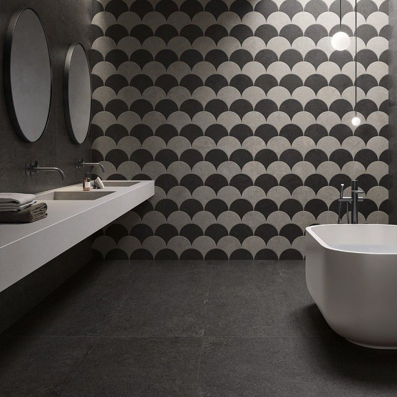 Pietra del Maniero Antracite Rectified sp.8,5 mm 100x100 - CERDOMUS 86281 CERDOMUS - 1