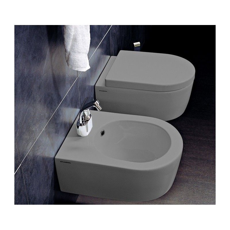 BIDET HAENGEND MINI LINK CENERE- Ceramica Flaminia 