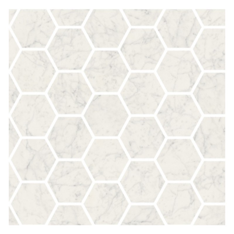 MARMOREA BIANCO GIOIA MOSAICO ESAGONI LR Fioranese MM0MS3L FIORANESE CERAMICHE - 1