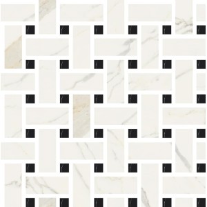 MARMOREA BIANCO GIOIA MOSAICO INTRECCIO Fioranese MM0MS4L FIORANESE CERAMICHE - 1