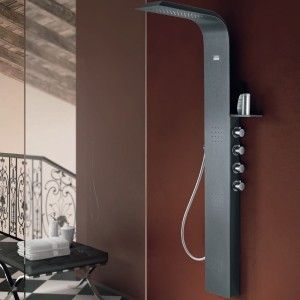 COLONNA DOCCIA Lama Alulife  161x57x20 - Hafro - Geromin