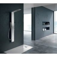 COLONNE DE DOUCHE Lama Acciaio 167x52x18 - Hafro - Geromin