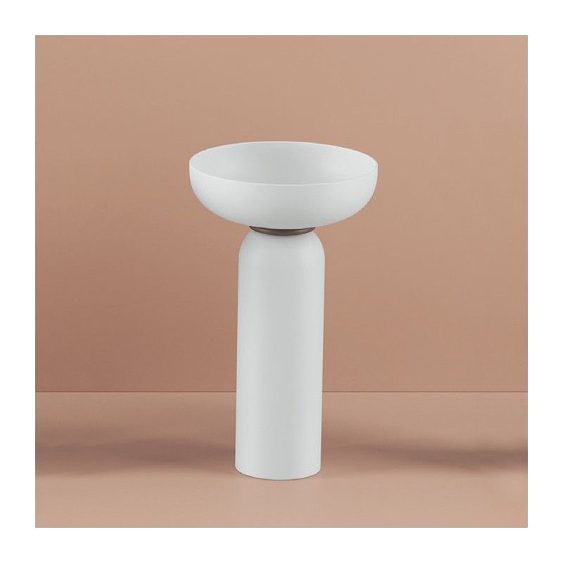 ARTCERAM JOLIE COUNTERTOP / COLUMN WHITE WASHBASIN