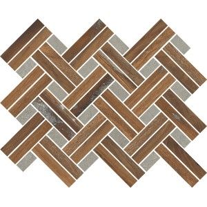 INFUSION NUT MOSAIC BRAID  25,5x33,5 -  J90585 Ceramiche Rondine CERAMICA RONDINE - 1