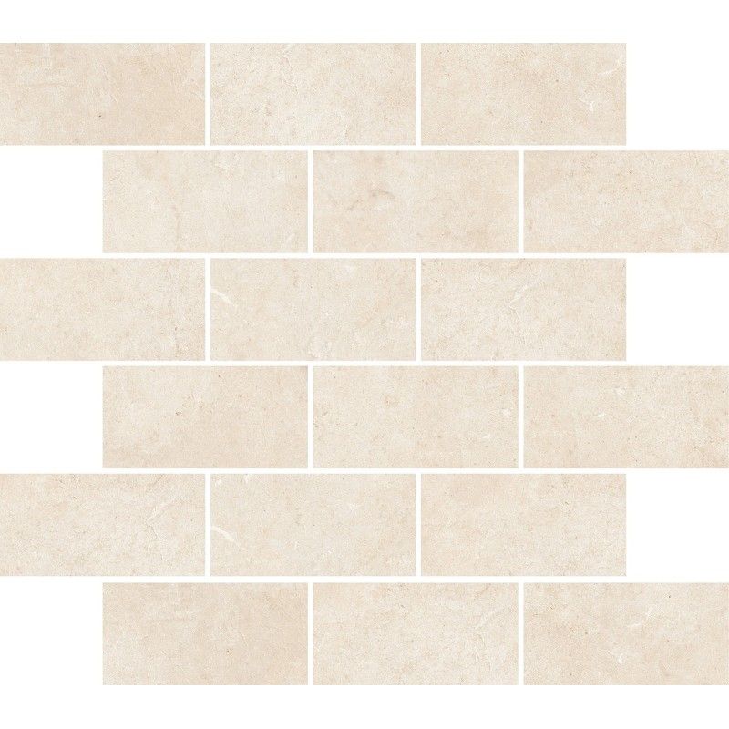 TERRE D'OTRANTO IVORY MOSAICO MATTONCINO  30x30 -  J89151 Ceramiche Rondine CERAMICA RONDINE - 1
