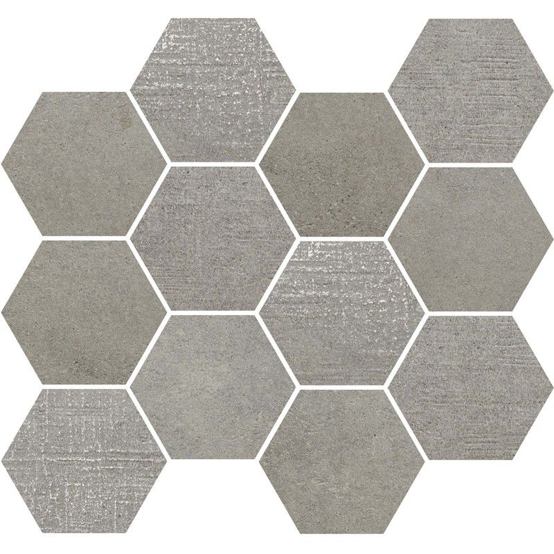 LOFT TAUPE MOSAICO ESAGONA  35x30,3 -  J89343 Ceramiche Rondine CERAMICA RONDINE - 1