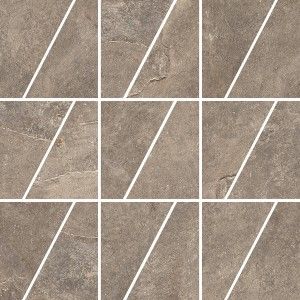 ARDESIE TAUPE MOSAICO TRAPEZIO  30x30 -  J87179 Ceramiche Rondine CERAMICA RONDINE - 1