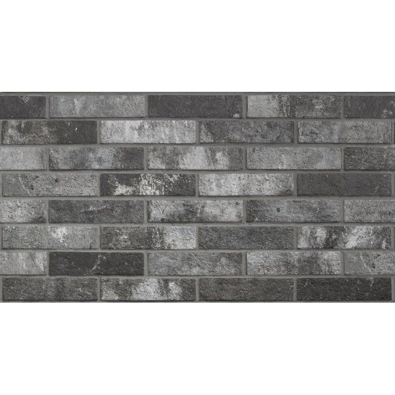 LONDON CHARCOAL BRICK  6x25 -  J85880 Ceramiche Rondine CERAMICA RONDINE - 1
