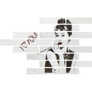 NEW YORK WHITE IMAGE COMPO BRICK  6x25 - ( 56x78 ) -  J85876 Ceramiche Rondine CERAMICA RONDINE - 1