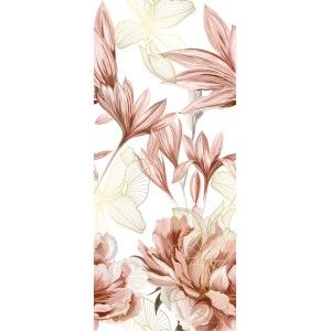 CANOVA CALACATTA GOLD DEC BOUQUET RECTIFIED  120x280 -  J91112 Ceramiche Rondine CERAMICA RONDINE - 1